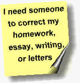 homework correction department on My English Teacher